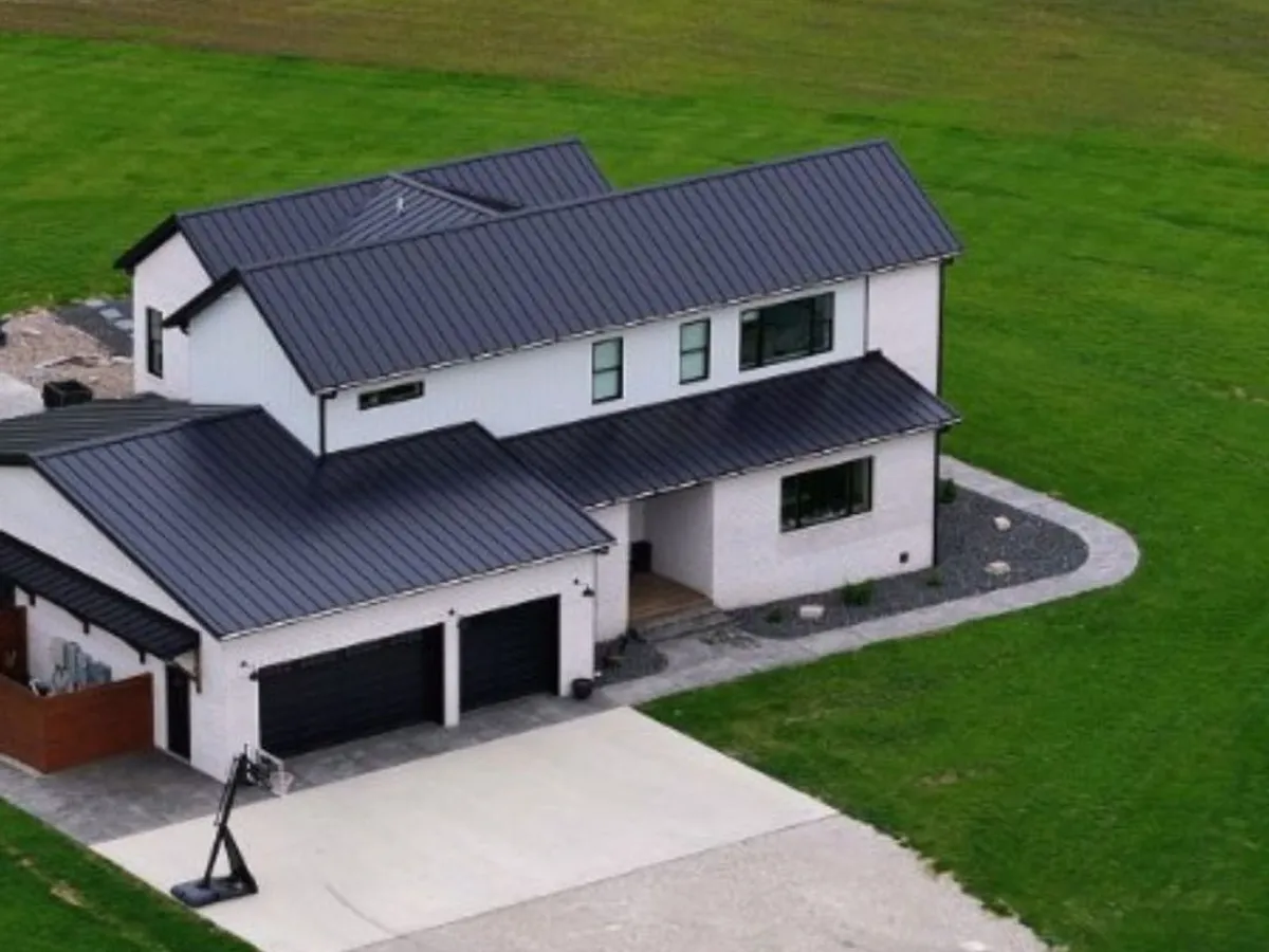A Gutterwerks seamless gutter installation in Southern Indiana